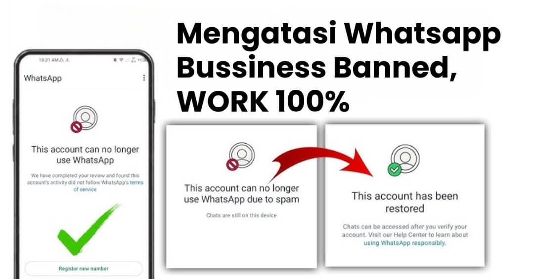 Mengatasi Whatsapp Business diblokir