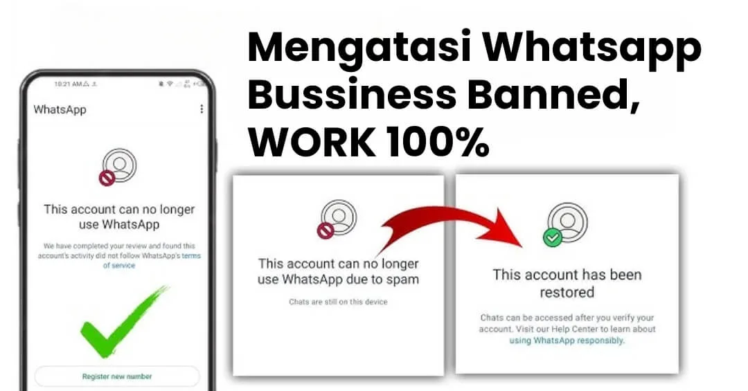 Mengatasi Whatsapp Business diblokir